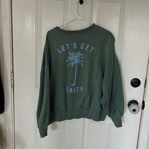 Billabong x The Salty Blonde sweatshirt